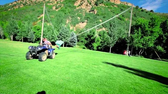 company involved in developing human bungee slingshot