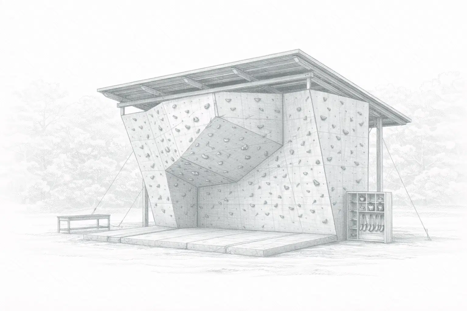 Bouldering Wall