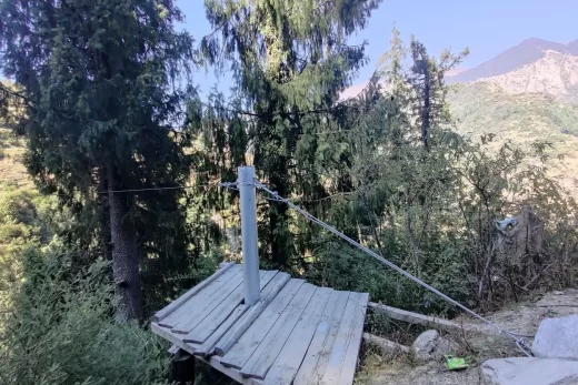 Zipline builders in Nepal