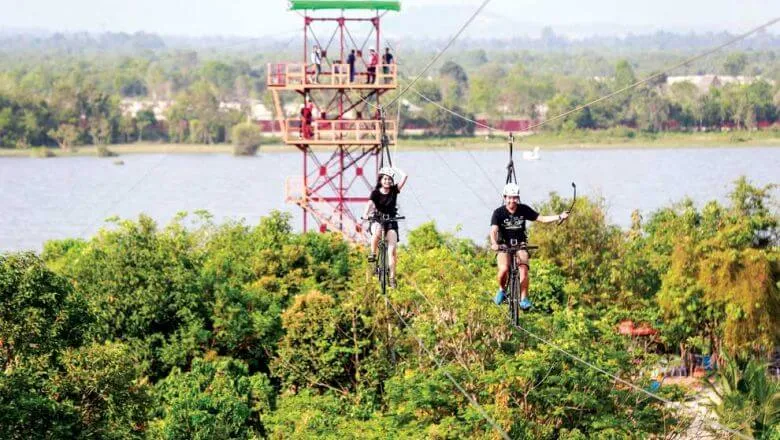 A sky cycling Setup in India built by oxo