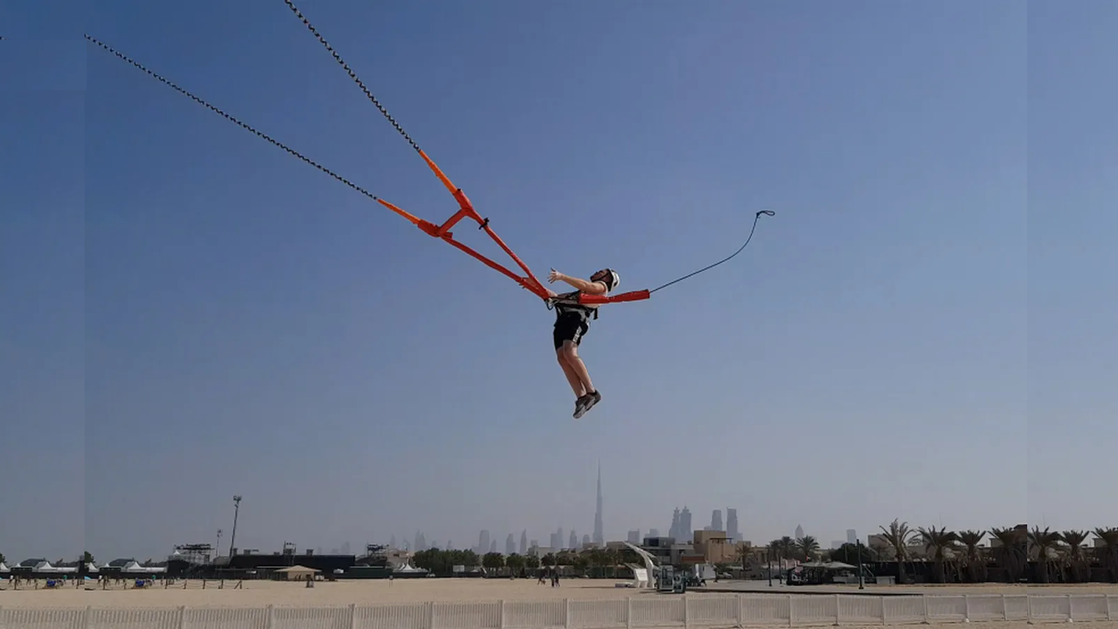 Human Bungee Slingshot