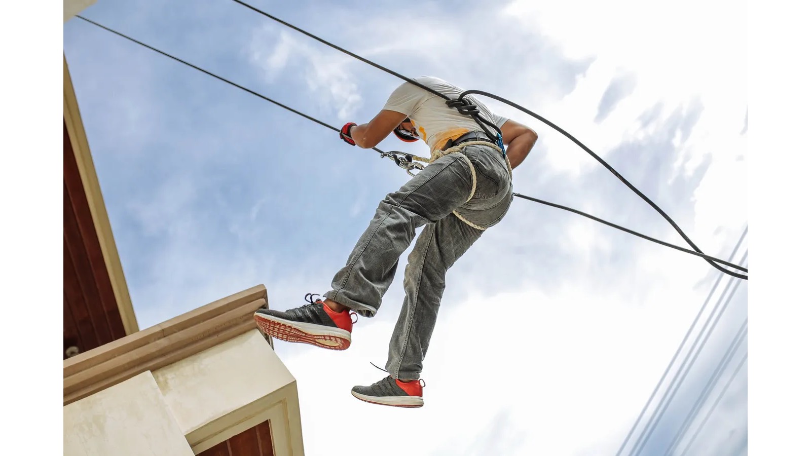 Rappelling and Slithering