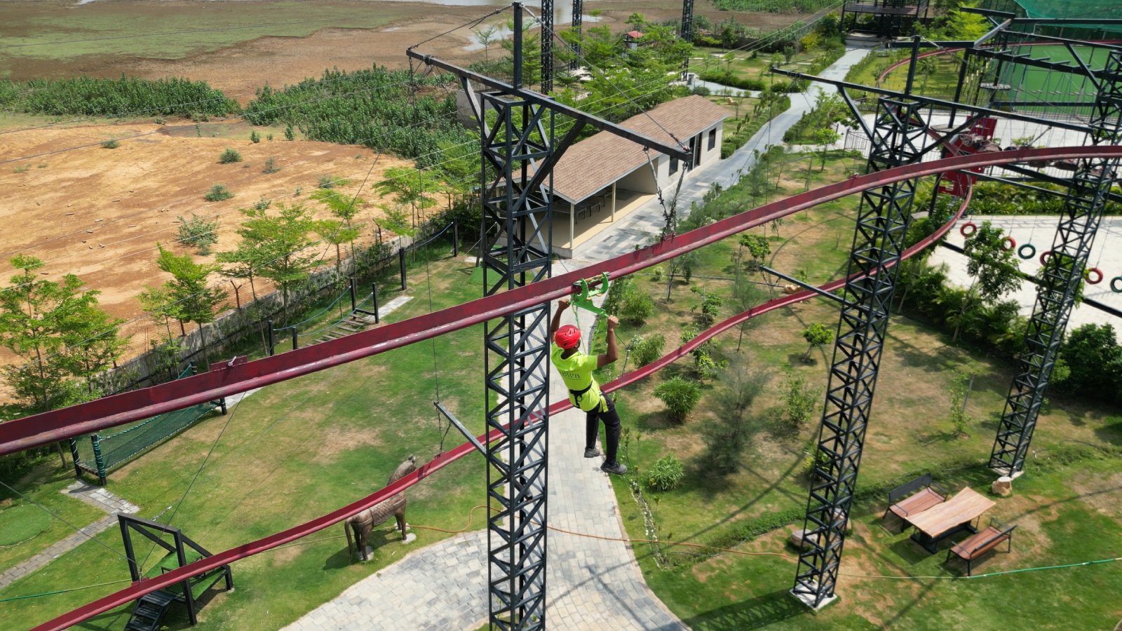 Roller Coaster Zipline