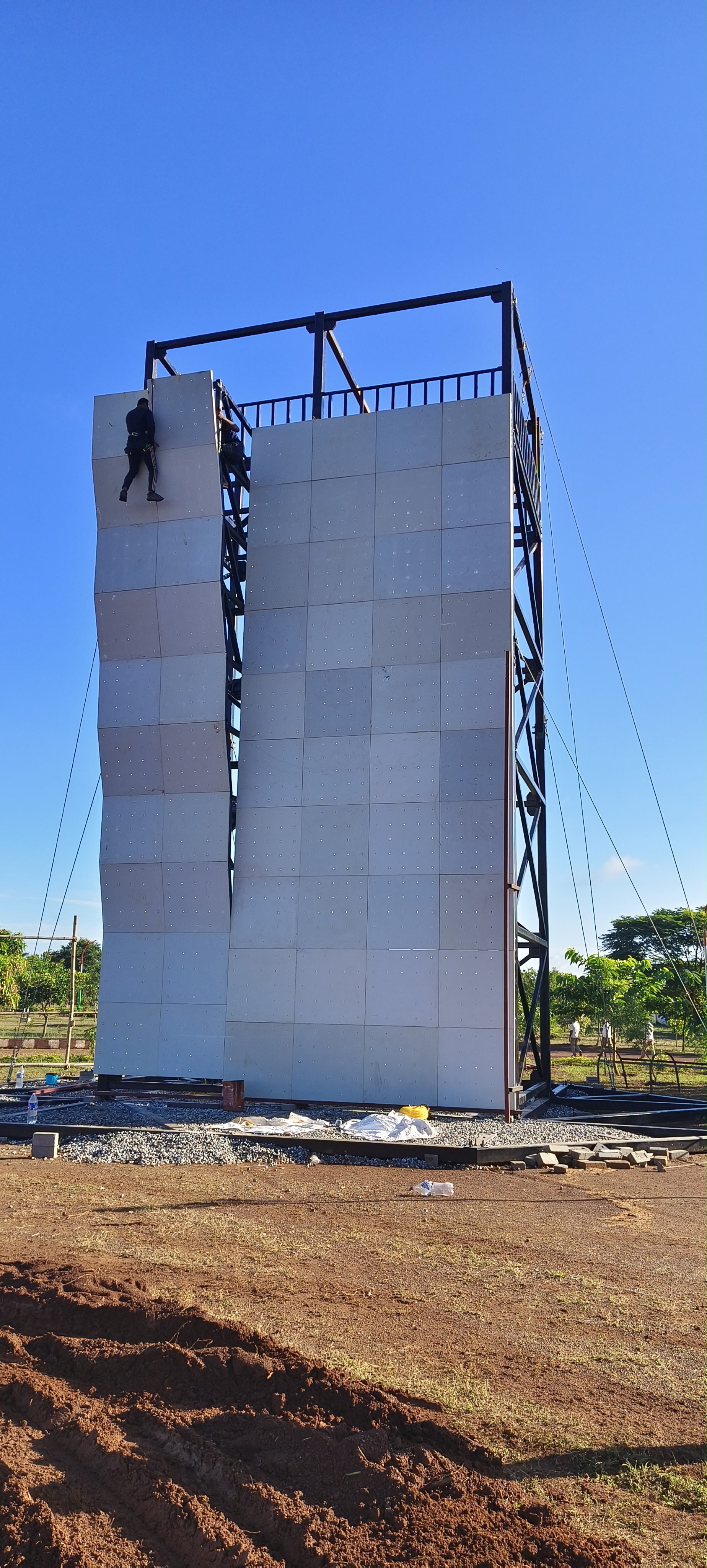 ITBP – India’s Largest Portable Climbing Wall at Khurda