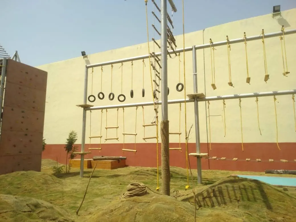 A Stainless Steel structured Adventure park setup by Oxo