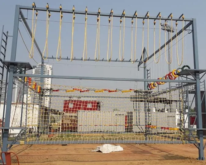 Compact high Ropes Course by Oxo @ Gurugram
