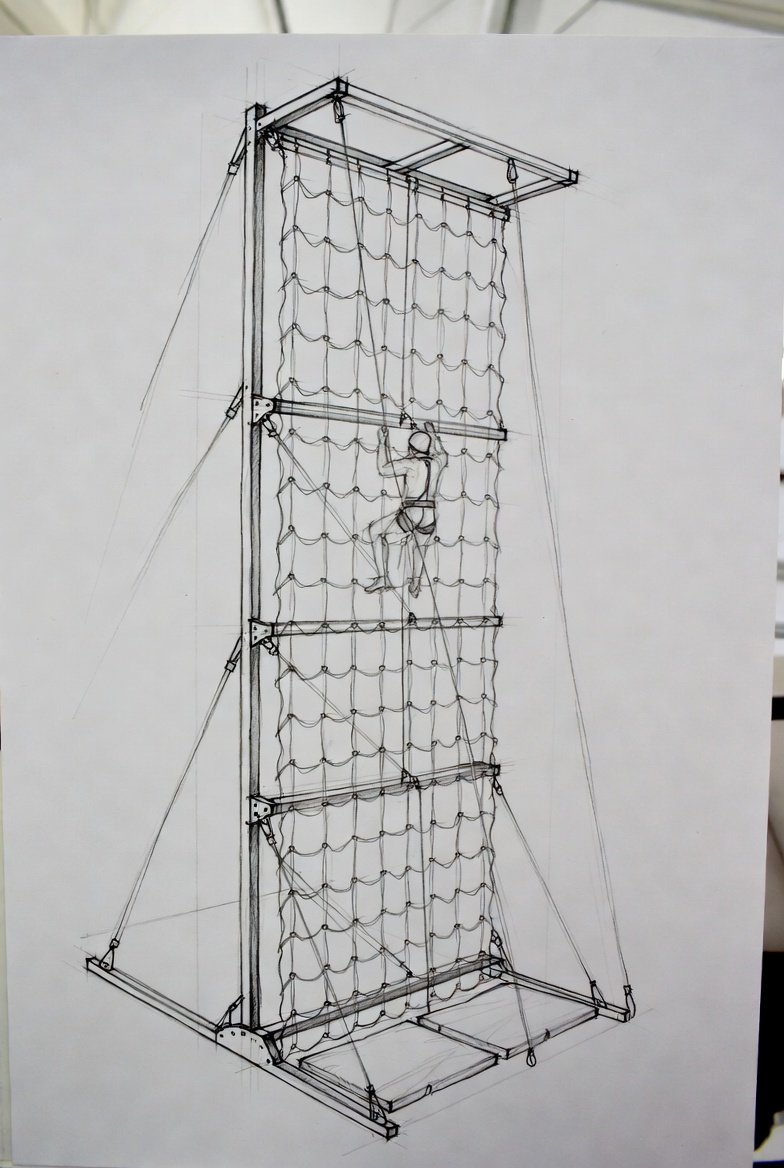 Rope Net Wall