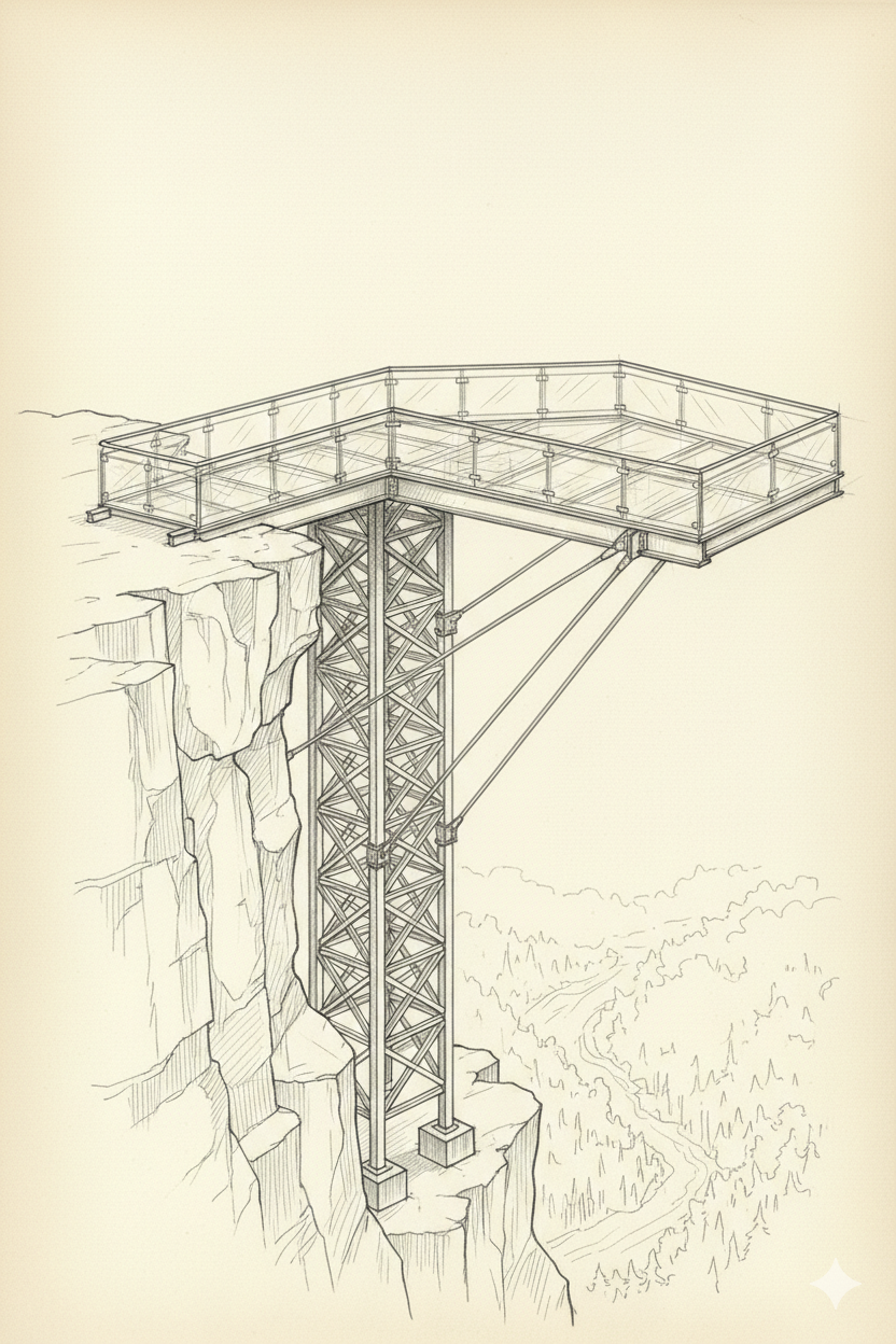 Glass Bridge and Sky Walk